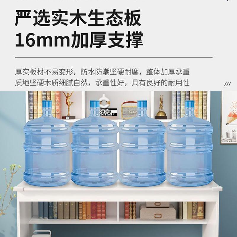 实木书桌书柜组合一体桌家用连体书架学生写字桌简约电脑桌办公桌