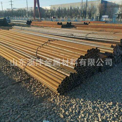 澳沣钢管 Q355E无缝钢 大口径厚壁钢管 机械零件用管切割