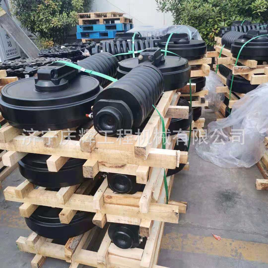 挖掘机底盘件ZX350 履带总成 链轨节 驱动齿 托轮 加厚耐用