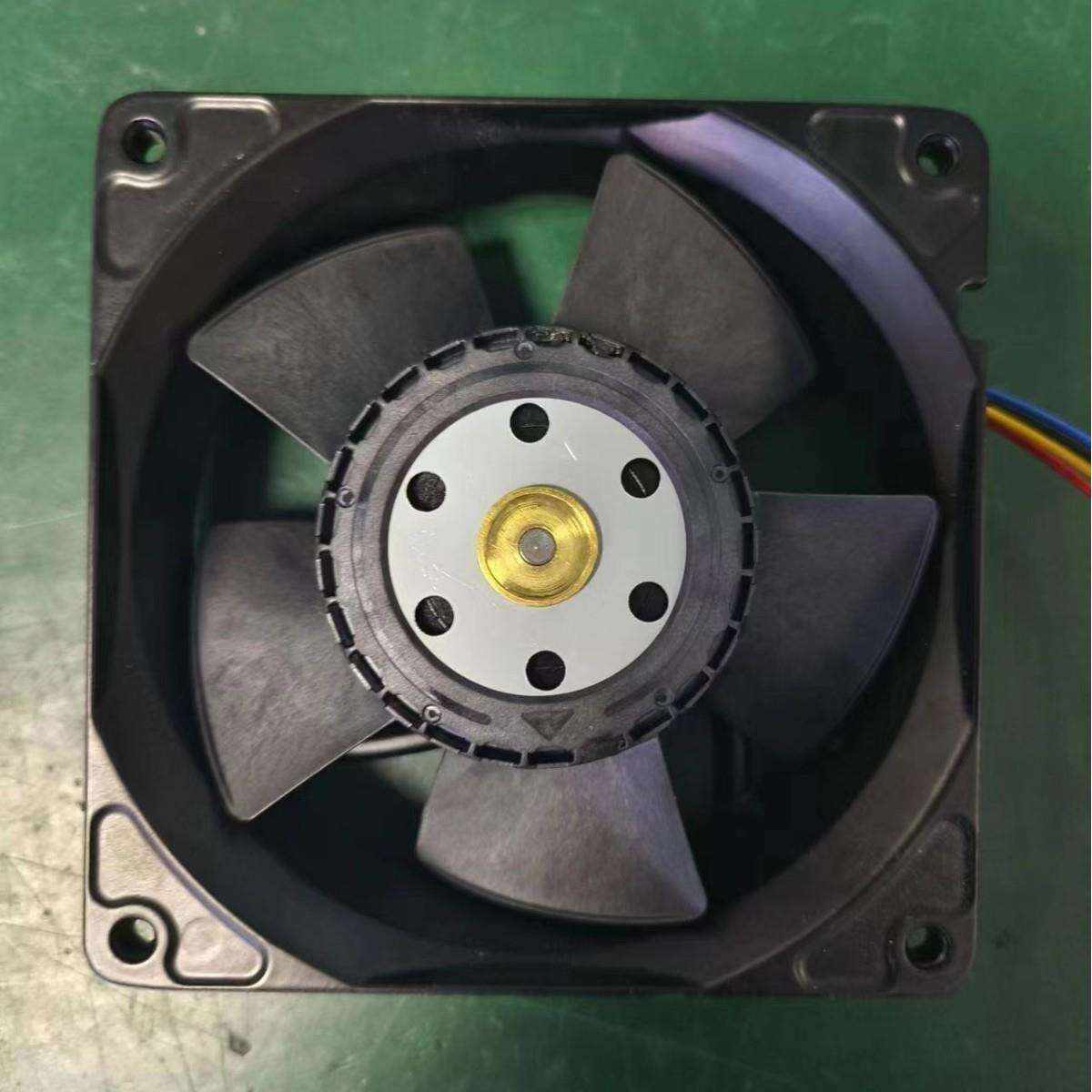 速大风量散热风扇风机12038，12V/24V/48V,铝外壳，FG+PWM