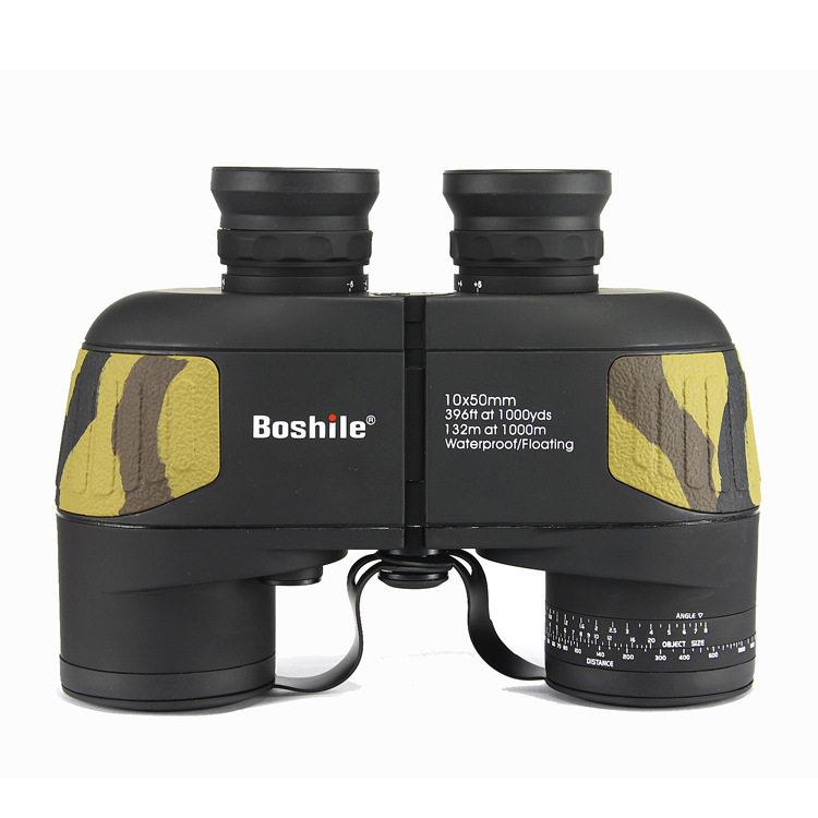 博视乐boshile10X50望远镜 户外双筒带坐标测距充氮防水浮水望远