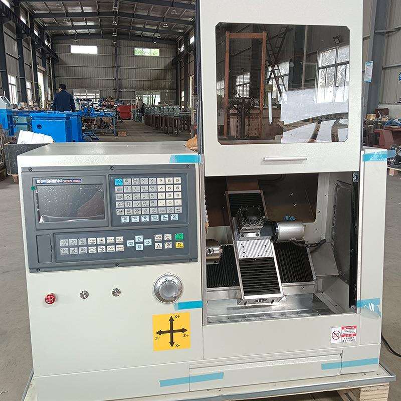 桌面型导轨小型数控车床微型桌面数控车床CNC-X15数控车床加工