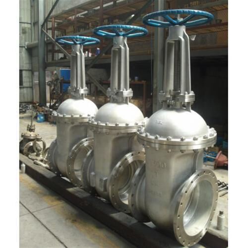 Z41W-10P不锈钢316L法兰式闸阀DN500低压手动明杠不锈钢闸阀DN300