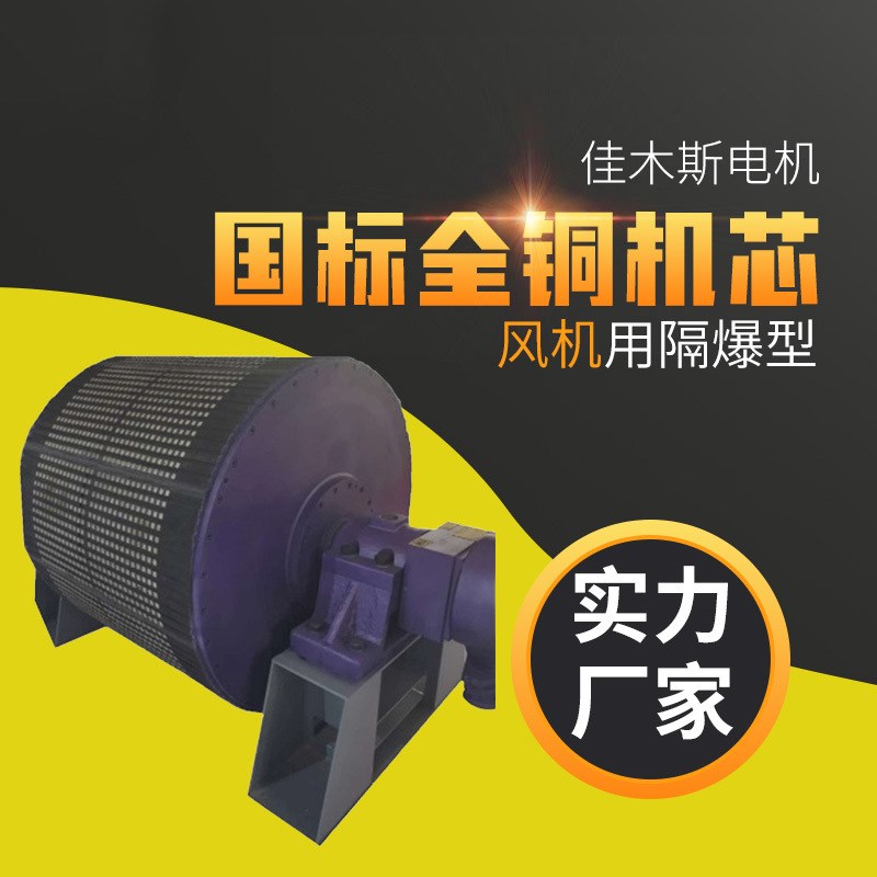 佳木斯电机马达TBYG矿用隔爆型永磁电动机滚筒滚径630~1200全铜