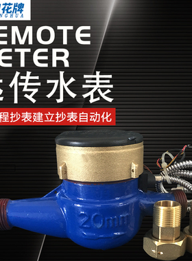 正品浪花远传发讯水表M-BUS/RS-485接口螺翼式大口径水表远程抄表