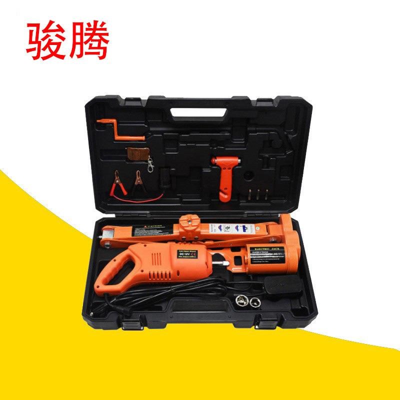 供应电动液压千斤顶12V电动扳手工具 汽车维修顶高工具剪式千斤顶