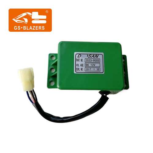 工程机械配件适用于DH220LC-V启动预热继电器开关2543-9015