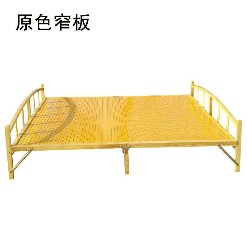 折叠床简易床午休床凉床办公午睡床陪护床单人双人经济型竹床