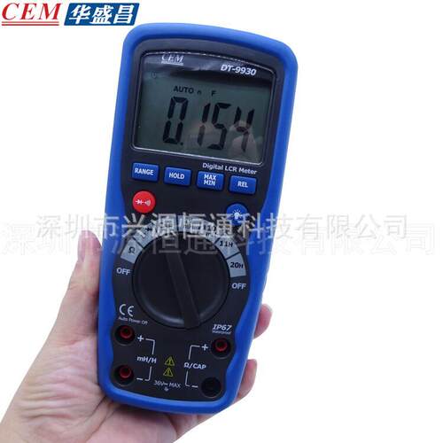 CEM华盛昌数字万用表电感电容电阻测试万用表LCR测试表DT-9930