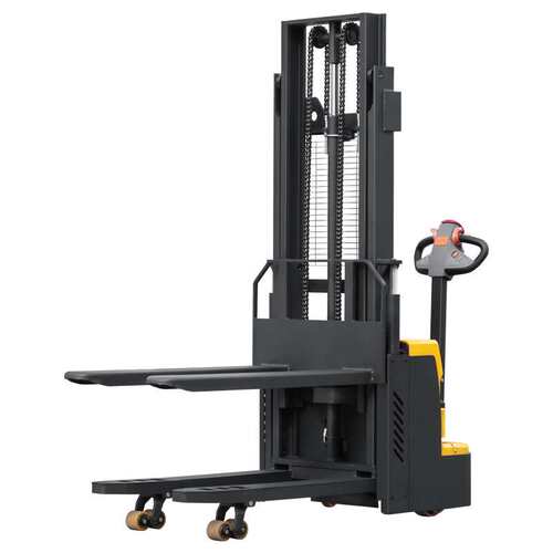 海之力双起升2T电动堆高车站驾式全电动叉车1.5T液压forklift
