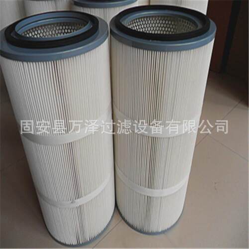 万泽现货供应工业焊接车间除尘滤芯 DH325*900覆膜滤筒