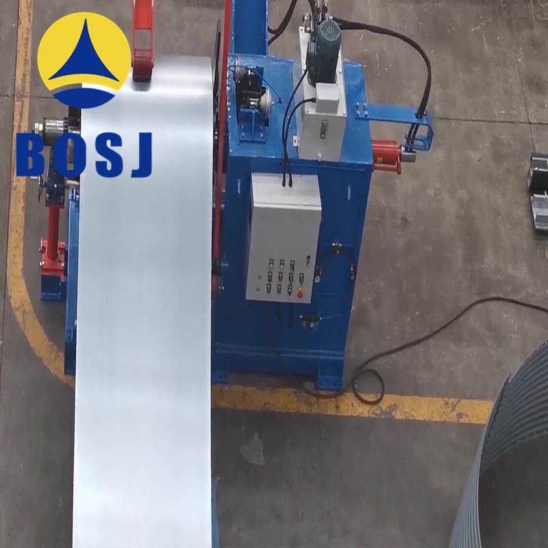 新乐公路涵洞波纹板设备生产线 金属波纹板成型机 h型钢冷弯机