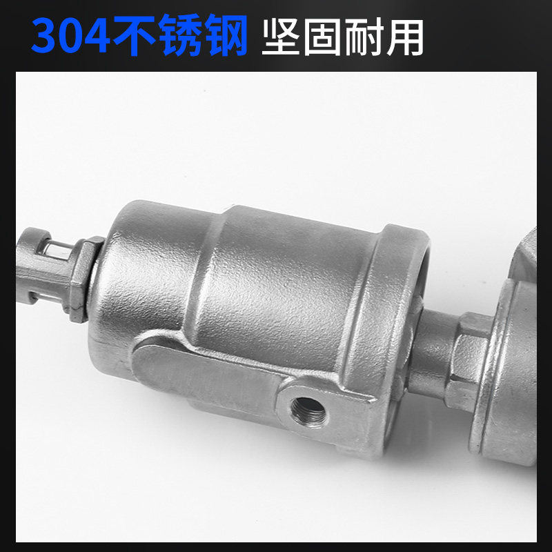 远欧304不锈钢防水锤气动角座阀Y型干洗机印染机蒸汽角座阀阀门