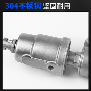 远欧304不锈钢防水锤气动角座阀Y型干洗机印染机蒸汽角座阀阀门