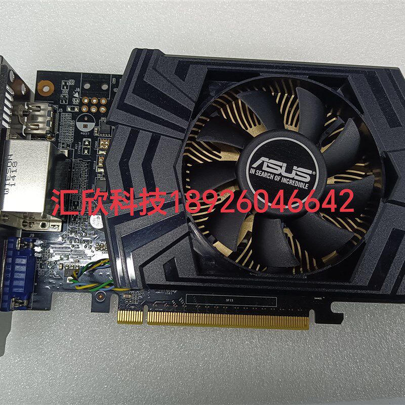 华硕 GTX750 TI OC 2GD5/DP 独立显卡 GV-N650游戏 750ti 实物图