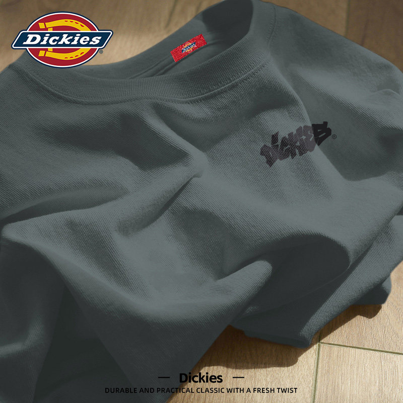 Dickies美式短袖t恤男款2026新款夏季青少年潮牌百搭半袖圆领体恤