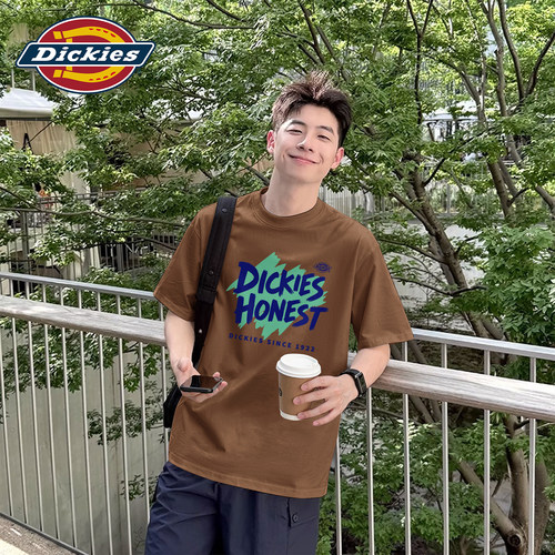 Dickies美式宽松纯棉短袖T恤男生