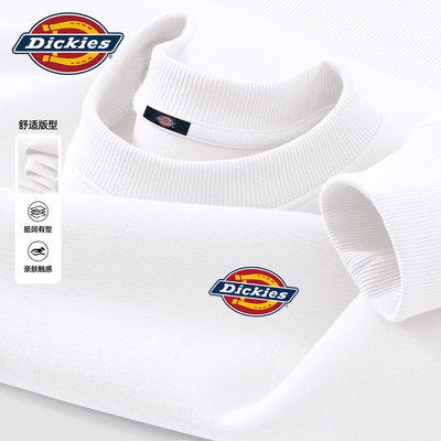 Dickies宽松男士圆领卫衣2026春