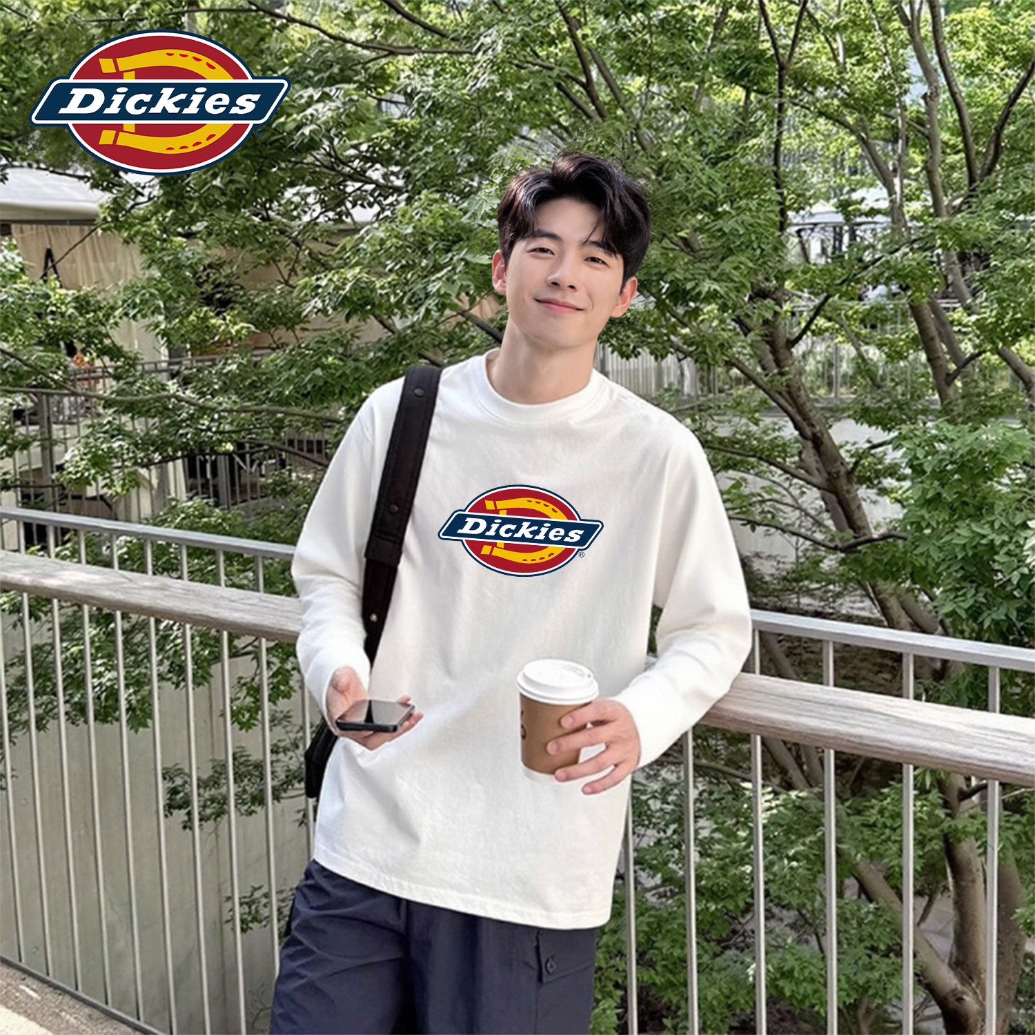 Dickies2026秋季新款男生长袖
