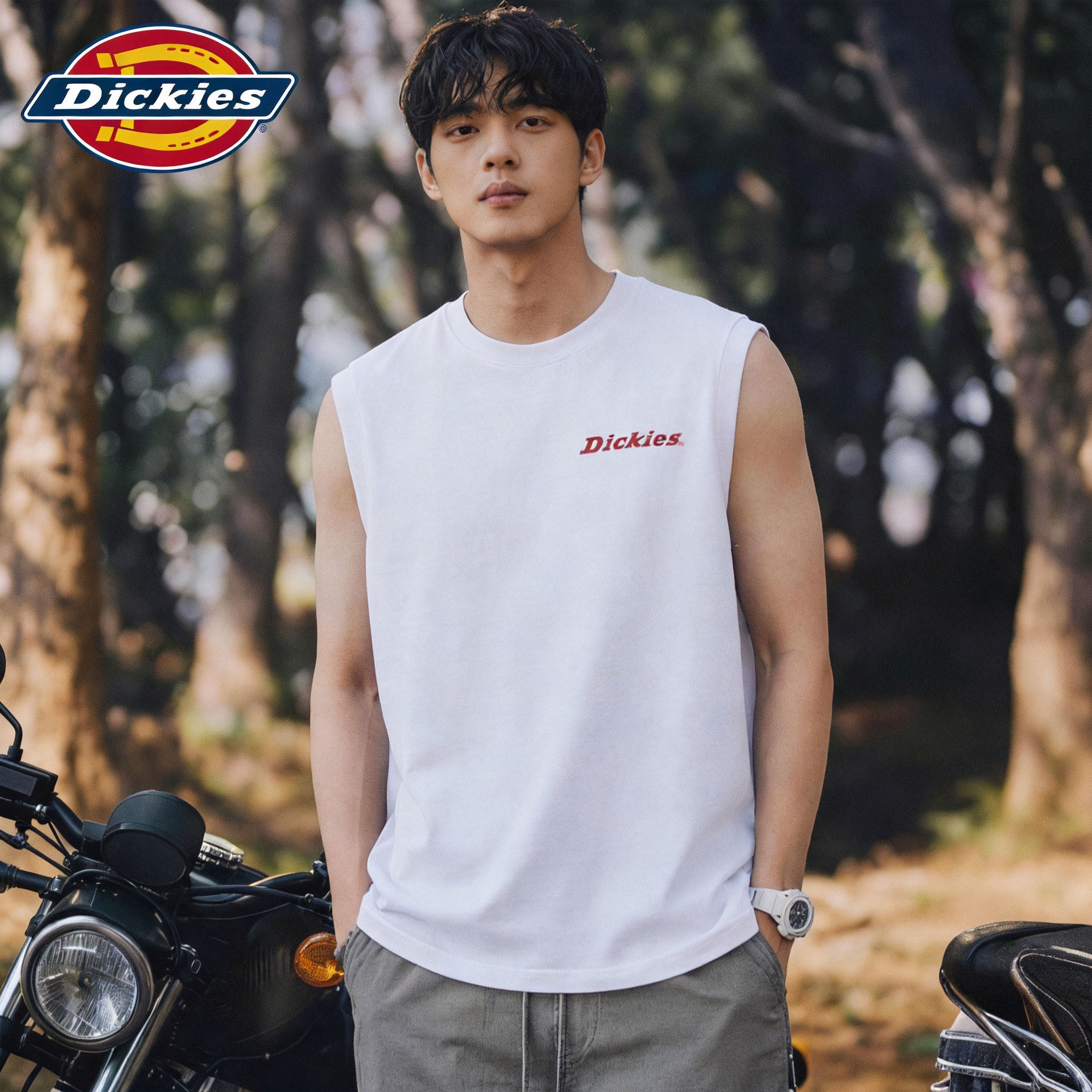 Dickies美式潮流无袖背心男款