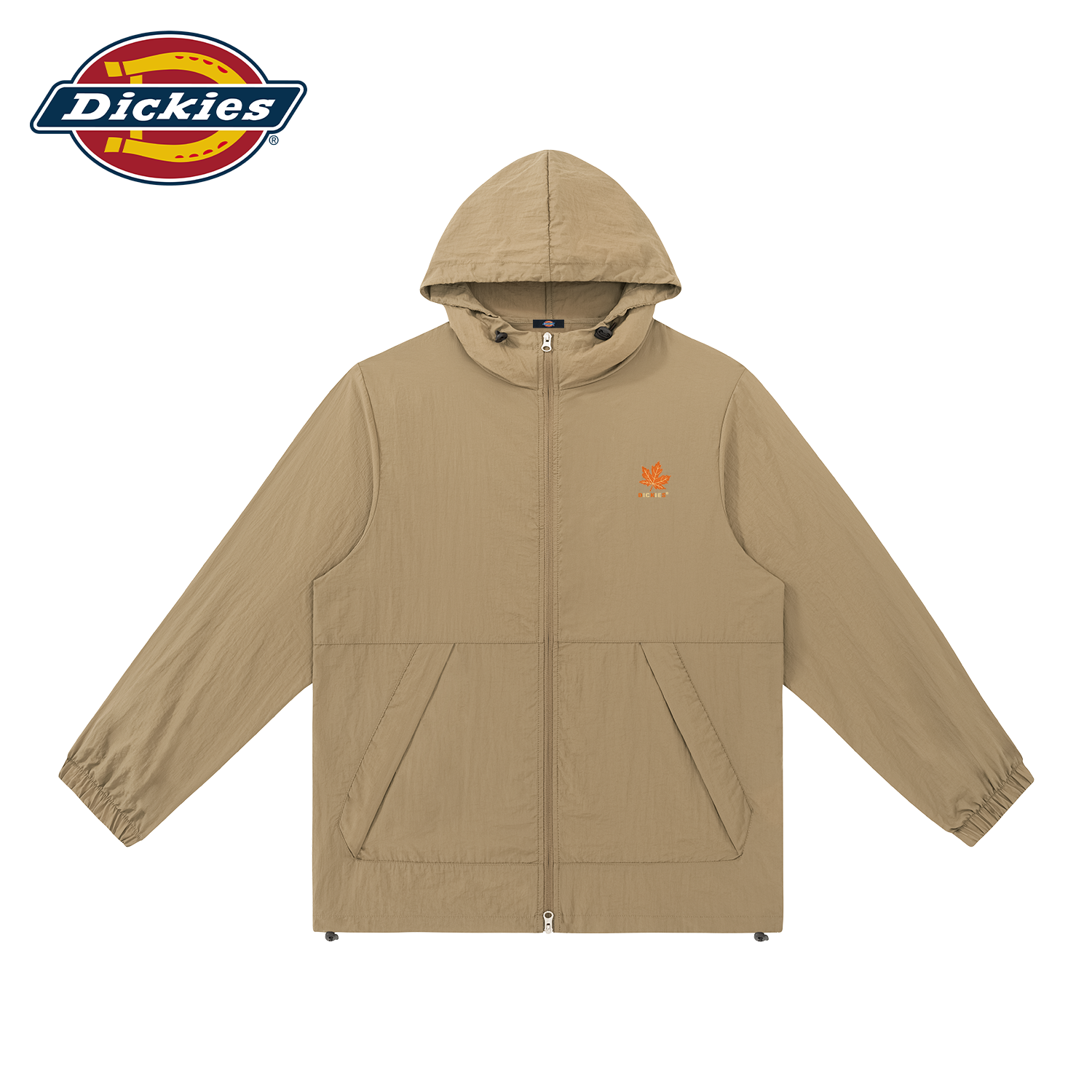 Dickies驼色男女同款梭织防晒衣