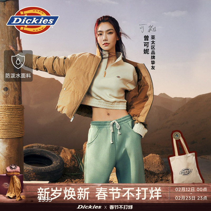 Dickies工装羽绒夹克外套