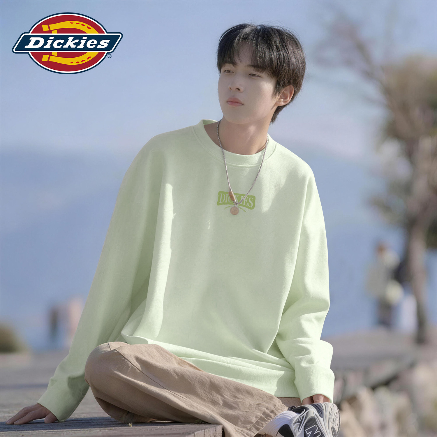 Dickies美式男生长袖t恤高级感百