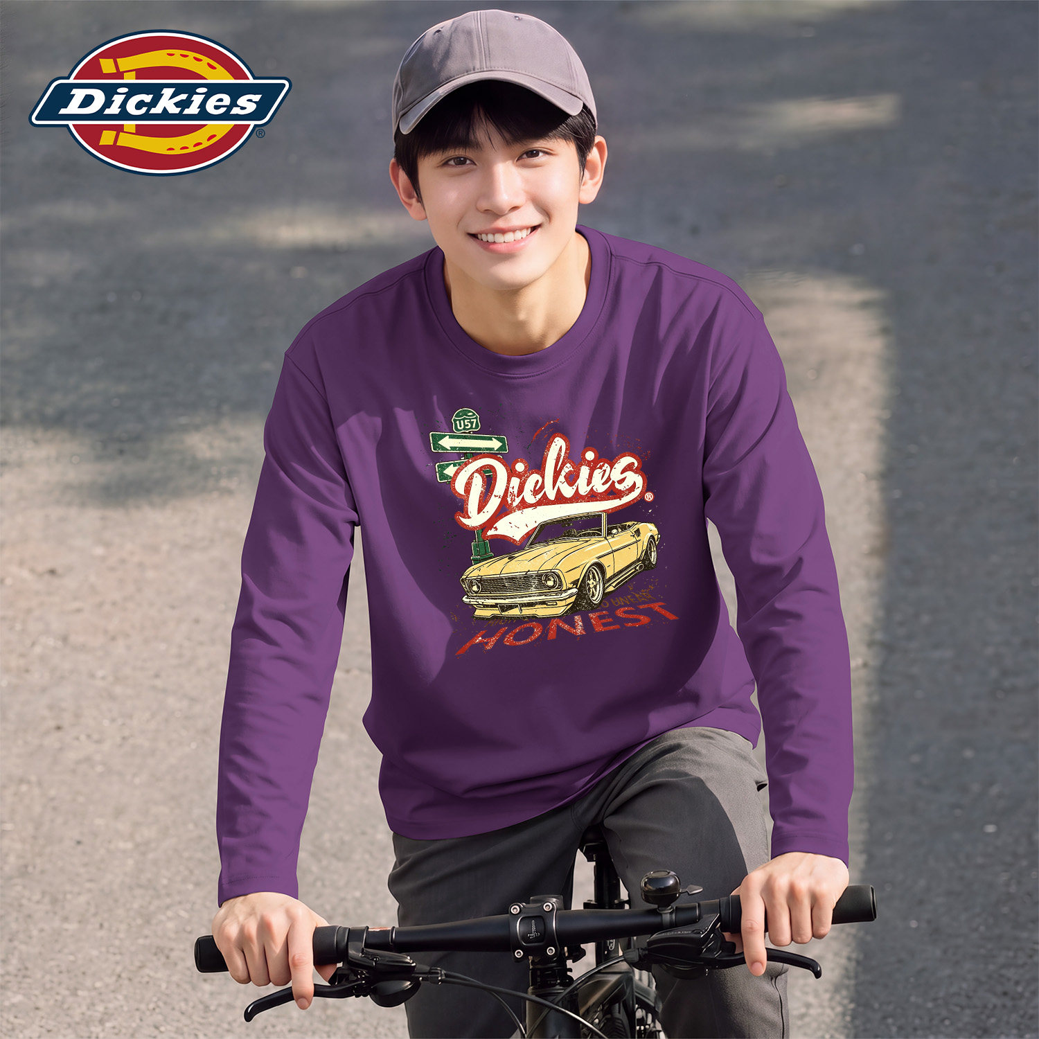 Dickies青少年男生长袖T恤