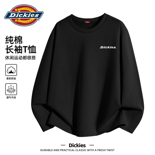 Dickies纯棉男士长袖T恤2026新款