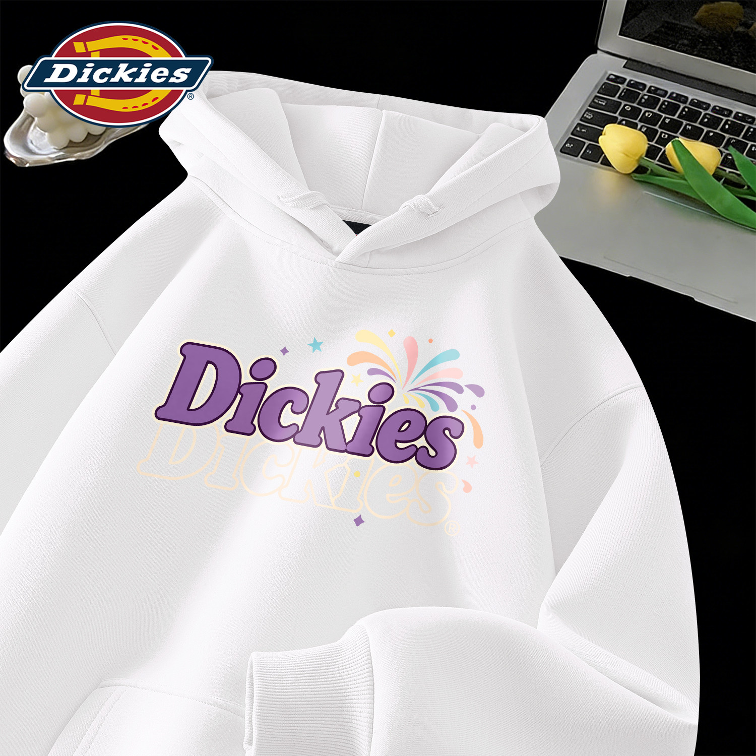 Dickies美式重磅打底衫连帽卫衣