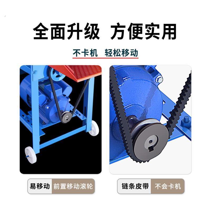 新款电动玉米脱粒机全自动家用小型双滚筒剥玉米器打玉米机器直销