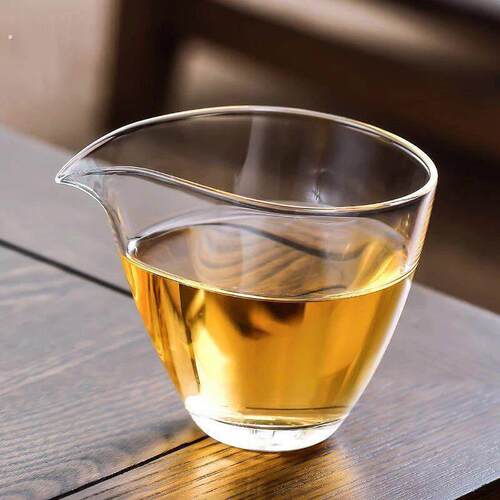 玻璃公道杯揽月公道杯水滴公道杯耐热玻璃匀杯透明公道茶杯分茶器