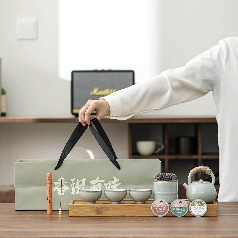 故宫文创商务礼品定制实用高档茶具送客户领导长辈年会伴手礼盒装