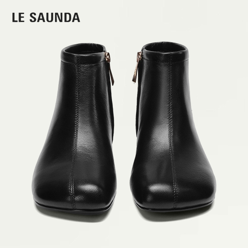 LESAUNDA/莱尔斯丹百搭及踝靴