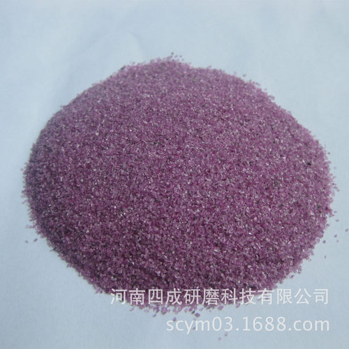 陶瓷抛光研磨用铬刚玉细砂/陶瓷表面清洁用铬刚玉砂