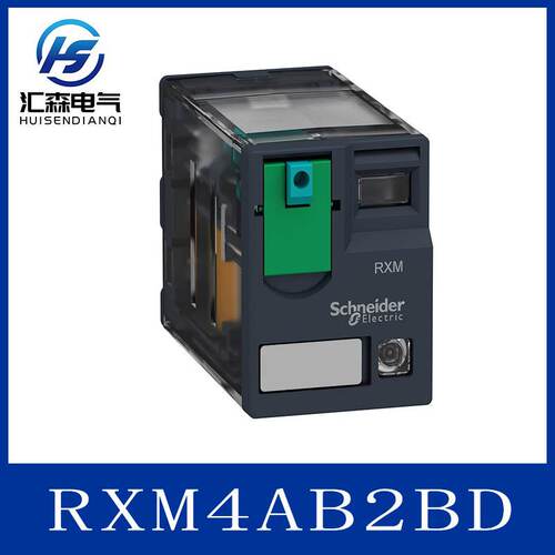 【价格好】施耐.德 RXM4AB2BD 小型中间继电器 AC220V 14脚可插拔