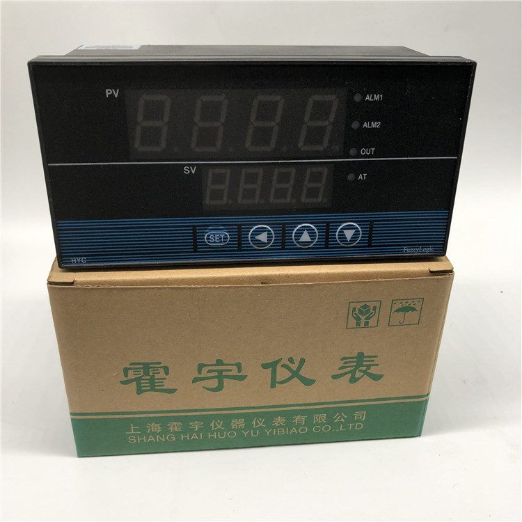 HYC上海霍宇HYZ7411 7412 7512温控仪7611温控器7511温度仪表K