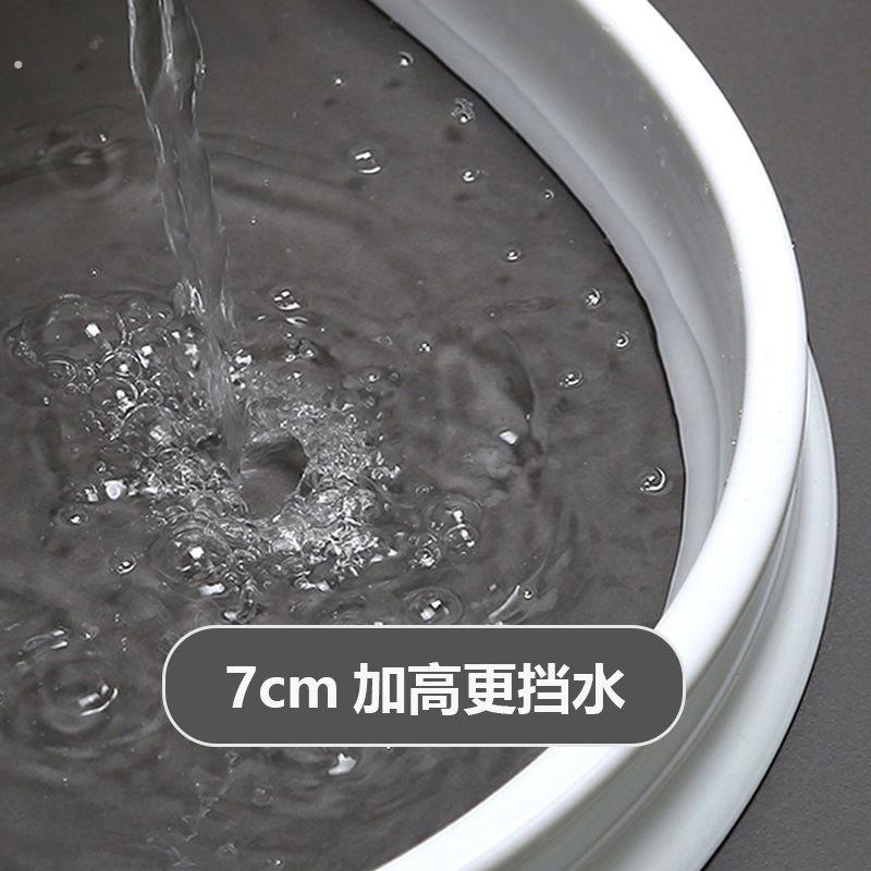 浴室隔断挡水板7公分加高条干湿分离防水条洗手间化妆室挡地条