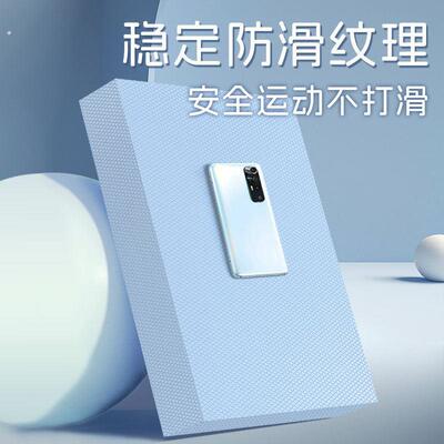 核心训练平衡垫瑜伽健身软踏平板支撑垫脚踝康复加厚防滑哑铃卧推