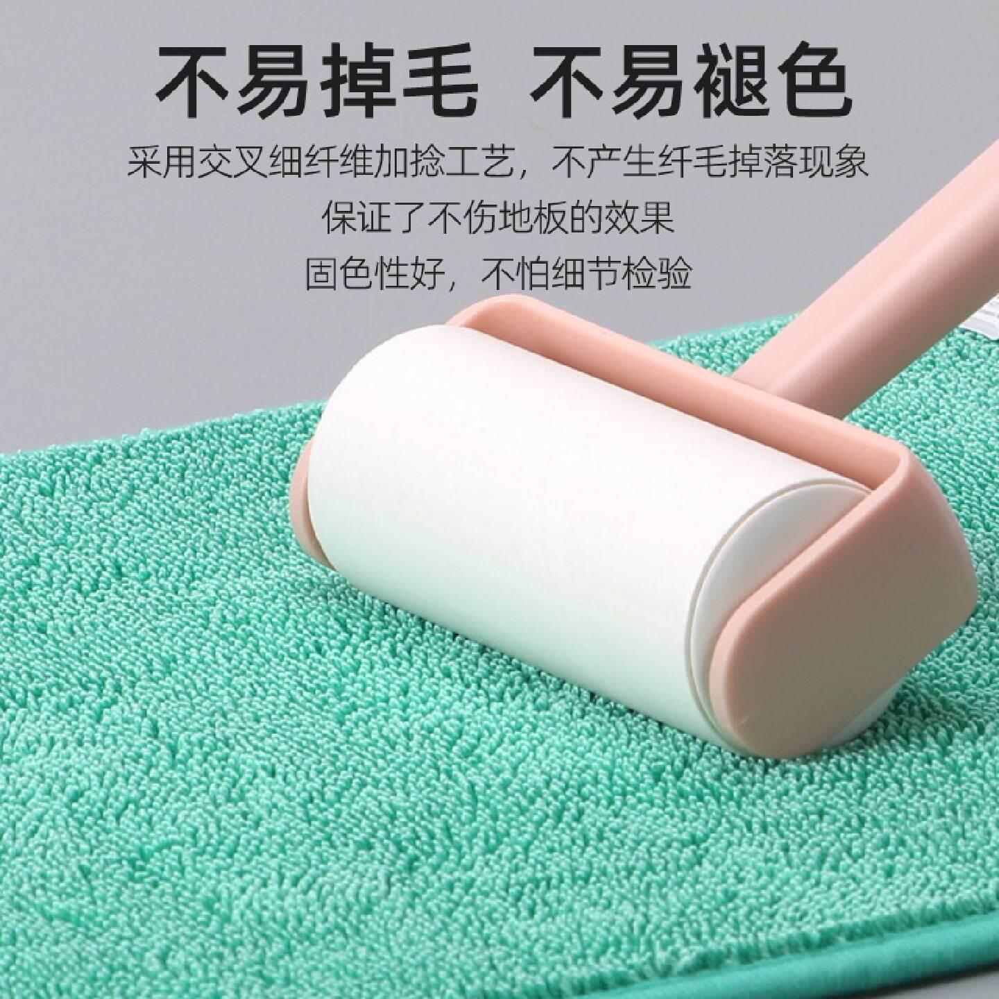 擦地专用抹布无水印擦地板家务清洁拖地布加捻无痕毛巾拖把替换布