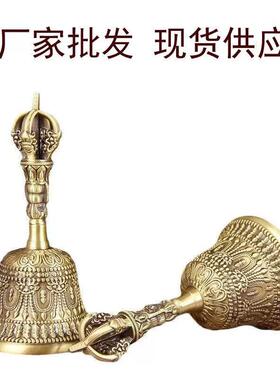 仿古铜铃招魂铃拿摇铃道士铃铃铛法铃阴阳铃手道具