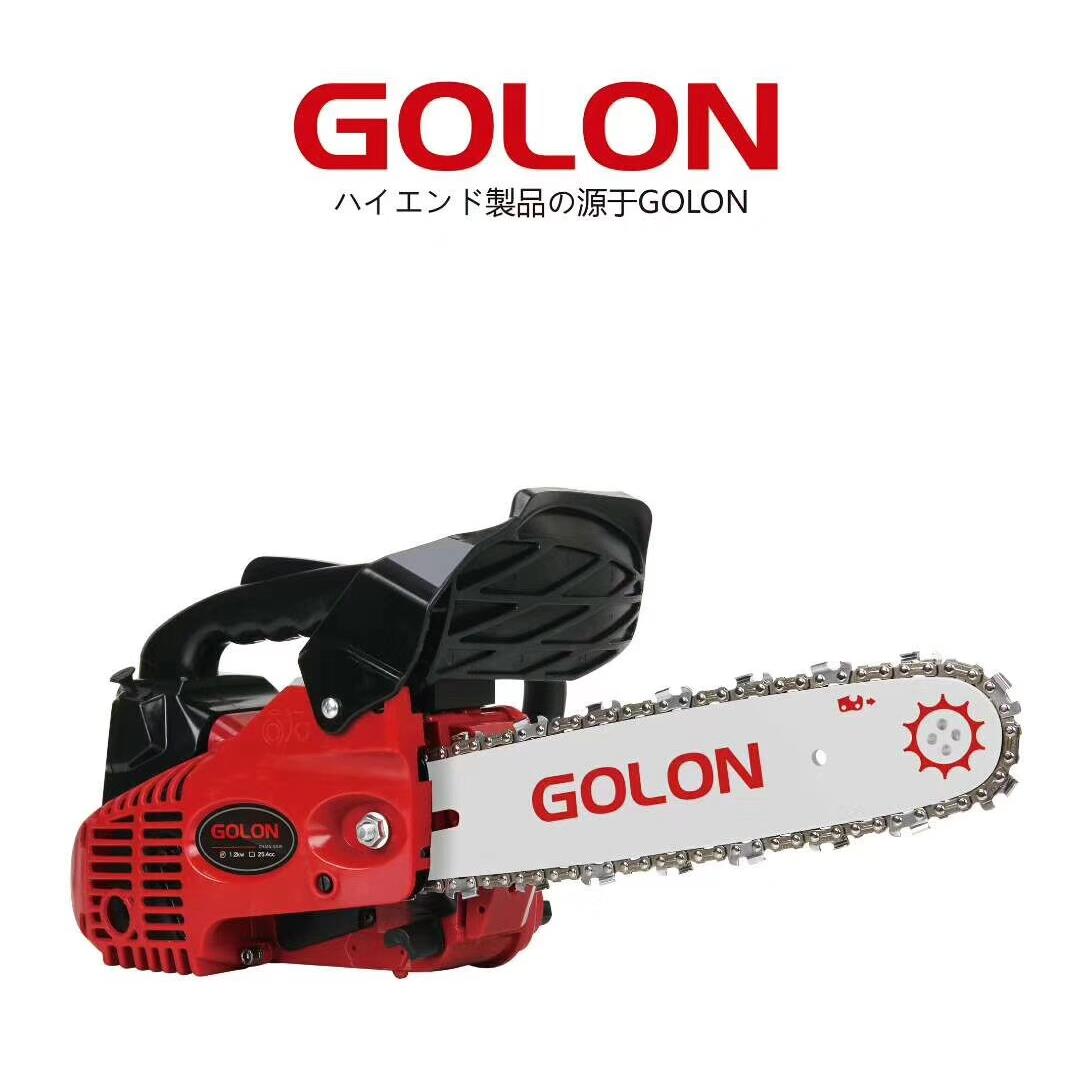 家用小松款2500迷你小型汽油锯伐木锯毛竹锯12寸14寸进口炼条导板