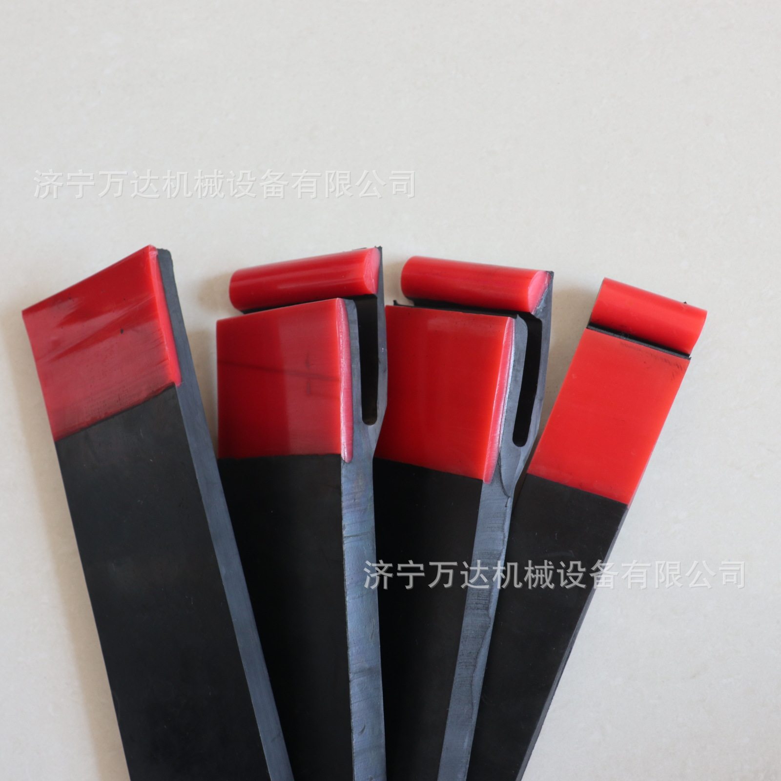 Y型防溢裙板双密封导料槽挡煤皮子一字型橡胶聚氨酯防溢裙边短耳