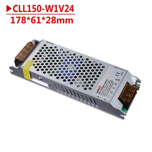 超薄长条led开关电源220转12v24v48v恒压线性灯带灯箱驱动电源厂