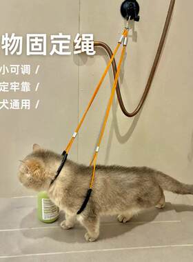 狗狗洗澡固定器猫咪固定神器家用狗狗洗澡固定器宠物美容台吊绳钢