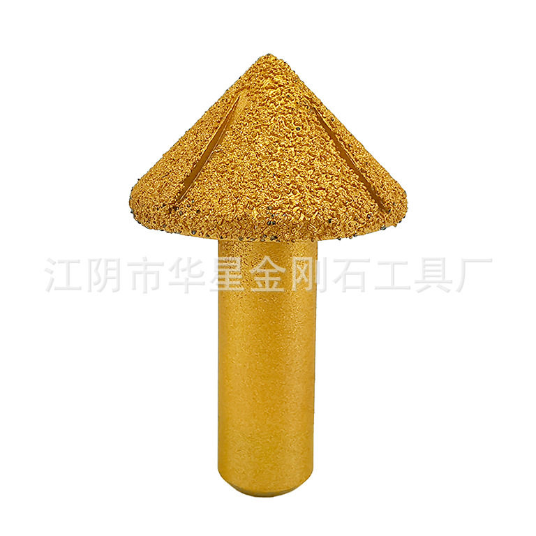 钎焊石英石无缝拼接修边钻头