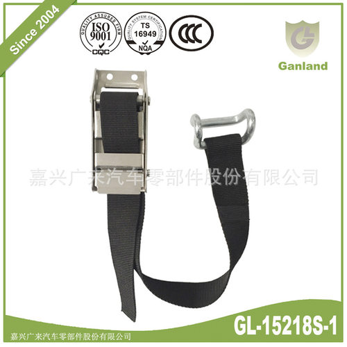 GL-15218S-1 软蓬车配件 不锈钢带扣套件 防雨帆布元宝钩款紧固器