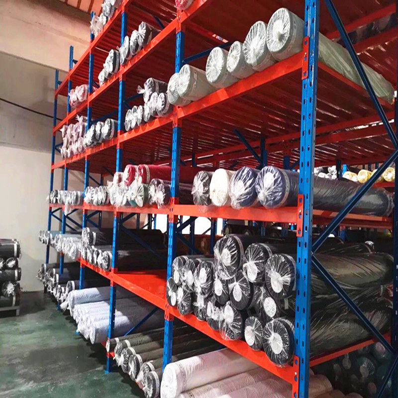A布料货架批发 布匹料架重型仓库料架1吨横梁托盘貨架仓储物料架