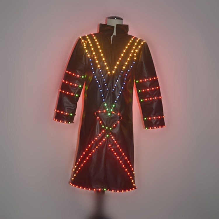 LED全彩发光酒吧服装夜店KTV服务生气氛上酒道具用品个性演出服饰