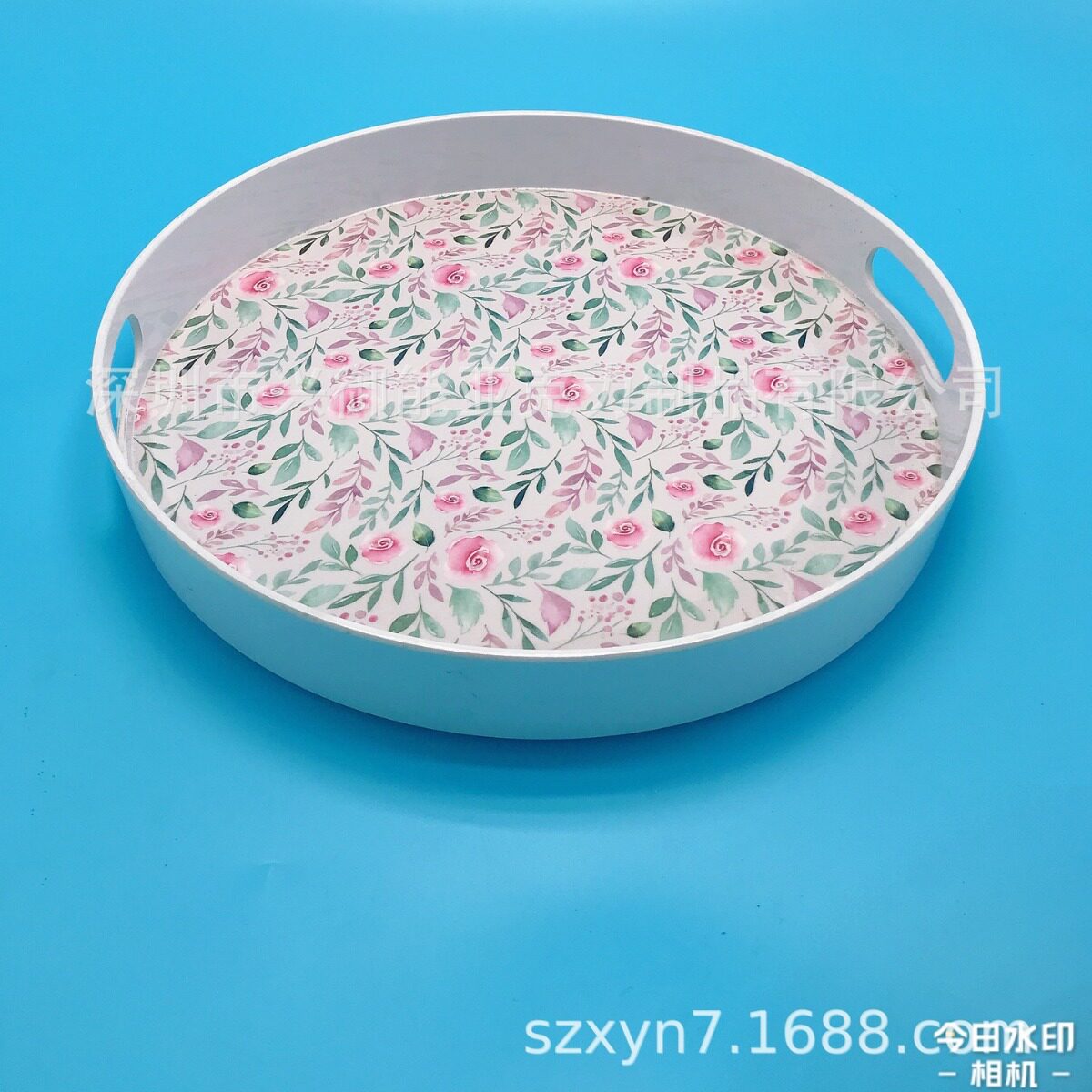 亚克力时尚环保精美托盘/亚克力餐盘生产厂家图片